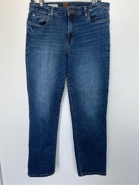 Kut from the Kloth Slim women’s Jeans in Dark Blue Wash denim